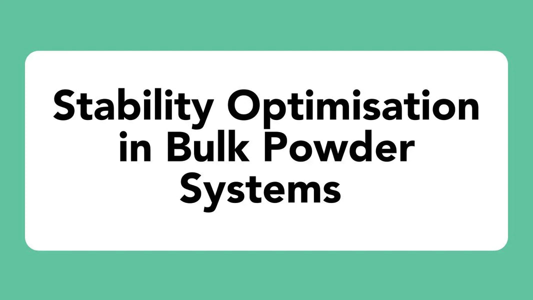 Stability Optimisation in Bulk Powder Systems